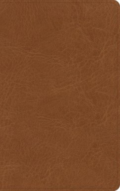 NASB Single-Column Personal Size Bible, Tan Genuine Leather - Holman Bible Publishers