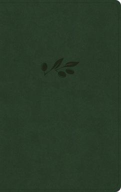 NASB Single-Column Personal Size Bible, Olive Leathertouch - Holman Bible Publishers