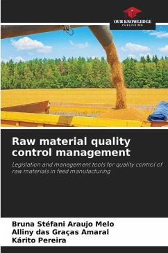 Raw material quality control management - Araujo Melo, Bruna Stéfani;Graças Amaral, Alliny das;Pereira, Kárito