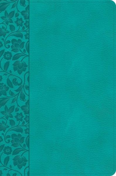 KJV Giant Print Reference Bible, Teal Leathertouch, Indexed