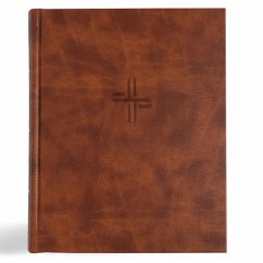 CSB Notetaking Bible, Expanded Reference Edition, Brown Leathertouch Over Board - Csb Bibles By Holman