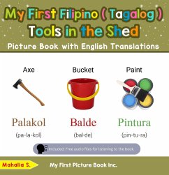 My First Filipino (Tagalog) Tools in the Shed Picture Book with English Translations (Teach & Learn Basic Filipino (Tagalog) words for Children, #5) (eBook, ePUB) - S., Mahalia