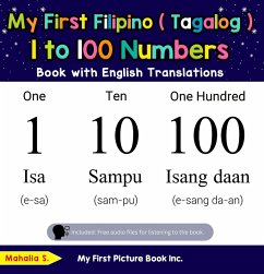 Cover My First Filipino (Tagalog) 1 to 100 Numbers Book with English Translations (Teach & Learn Basic Filipino (Tagalog) words for Children, #20) (eBook, ePUB)