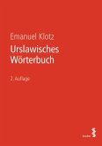 Urslawisches Wörterbuch (eBook, PDF)