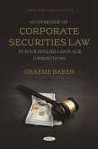 Overview of Corporate Securities Law in Four English-Language Jurisdictions (eBook, PDF)