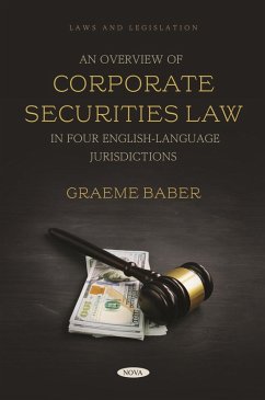 Overview of Corporate Securities Law in Four English-Language Jurisdictions (eBook, PDF) - Graeme Baber