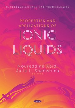 Properties and Applications of Ionic Liquids (eBook, PDF)
