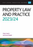 Property Law and Practice 2023/2024 (eBook, ePUB)