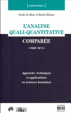 Cover L'analyse quali-quantitative comparée (AQQC-QCA) (eBook, PDF)