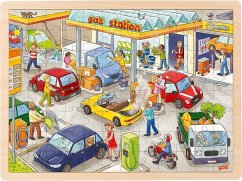 Einlegepuzzle Tankstelle, per St