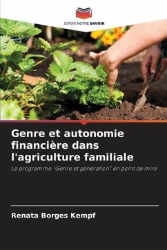 Genre et autonomie financière dans l'agriculture familiale - Borges Kempf, Renata
