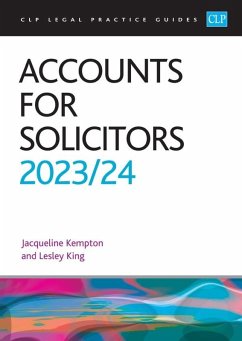 Cover Accounts for Solicitors 2023/2024 (eBook, ePUB)