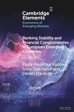 Cover Banking Stability and Financial Conglomerates in European Emerging Countries (eBook, PDF)