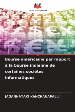 Bourse américaine par rapport à la bourse indienne de certaines sociétés informatiques - KANCHANAPALLI, JAGANNAYAKI