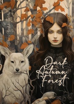 Dark Autumn Forest Coloring Book for Adults - Publishing, Monsoon;Grafik, Musterstück