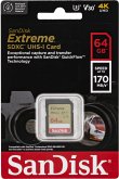SanDisk Extreme SDXC 64GB UHS-I C10 U3 V30