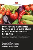 Différences d'efficacité technique des maraîchers et ses déterminants au Sri Lanka