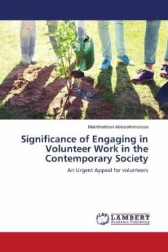 Significance of Engaging in Volunteer Work in the Contemporary Society - Abdurakhmonova, Makhfiratkhon