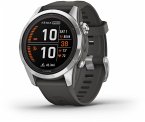Garmin Fenix 7S Pro Solar (20mm) graphit/edelstahl