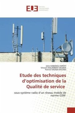 Etude des techniques d¿optimisation de la Qualité de service - KABANGU MPOYI, John;KALAMBAYI MUAKA, Vincent;KAZADI KALONJI, Patrick