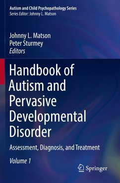 Handbook of Autism and Pervasive Developmental Disorder