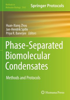 Phase-Separated Biomolecular Condensates