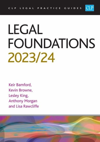 Legal Foundations 2023/2024 (eBook, ePUB)