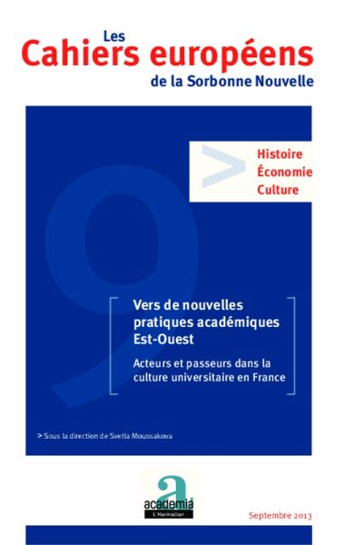 Vers de nouvelles pratiques académiques Est-Ouest (eBook, PDF) Vers de nouvelles pratiques académiques Est-Ouest (eBook, PDF)