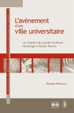 L'avènement d'une ville universitaire (eBook, PDF)