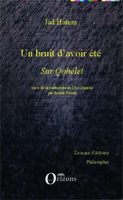Cover Un bruit d'avoir ete (eBook, PDF)