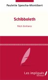 Schibboleth recit d'enfance (eBook, PDF)