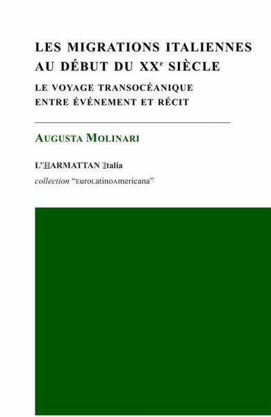 Les migrations italiennes au début du XXe siècle (eBook, PDF)
