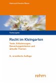 Recht im Kleingarten (eBook, ePUB)
