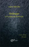 Heidegger ou la detresse du monde (eBook, PDF)