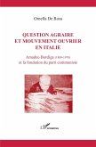 Question agraire et mouvement ouvrier en Italie (eBook, PDF)