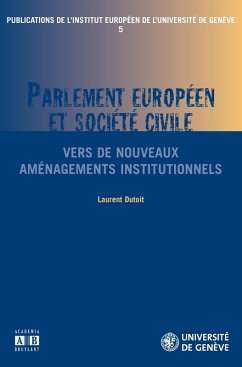 Cover Parlement europeen et societe civile (eBook, PDF)