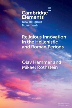 Cover Religious Innovation in the Hellenistic and Roman Periods (eBook, ePUB)