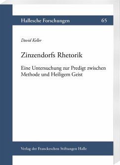 Zinzendorfs Rhetorik - Keller, David