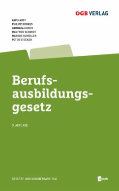 Berufsausbildungsgesetz - Huber, Barbara;Brokes, Philipp;Aust, Anita