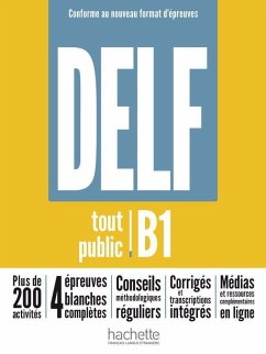 DELF tout public B1 - Conforme au nouveau format d'épreuves - Mous, Nelly;Megre, Bruno;Risueno, Magali