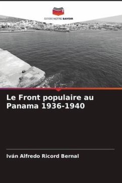 Cover Le Front populaire au Panama 1936-1940