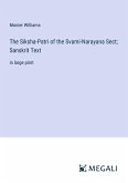 The Siksha-Patri of the Svami-Narayana Sect; Sanskrit Text