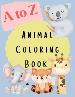 A to Z Animal Coloring Book - Bell, Lulu And