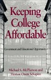 Keeping College Affordable (eBook, ePUB)