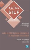 Actes du XXXIVe Colloque international de linguistique fonctionnelle (eBook, PDF)