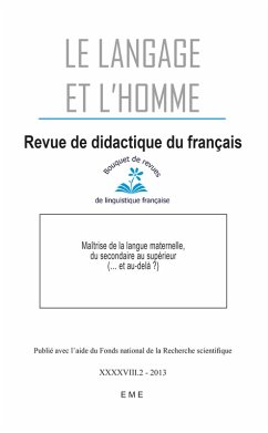 Maîtrise de la langue maternelle, du secondaire au supérieur (...et au-delà ?) (eBook, PDF) - Collectif