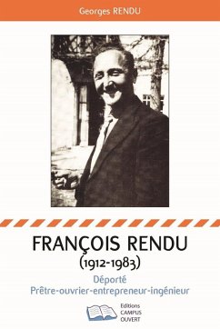 Cover François Rendu 1912-1983 (eBook, PDF)