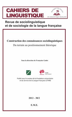 Cover Construction des connaissances sociolinguistique (eBook, PDF)