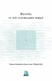 Raconter, un acte culturellement marque (eBook, PDF)