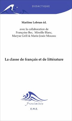 Cover La classe de français et de littérature (eBook, PDF)